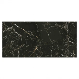 Marmor Gulvflis <strong>Portloren</strong>  Svart Matt 120x260 cm